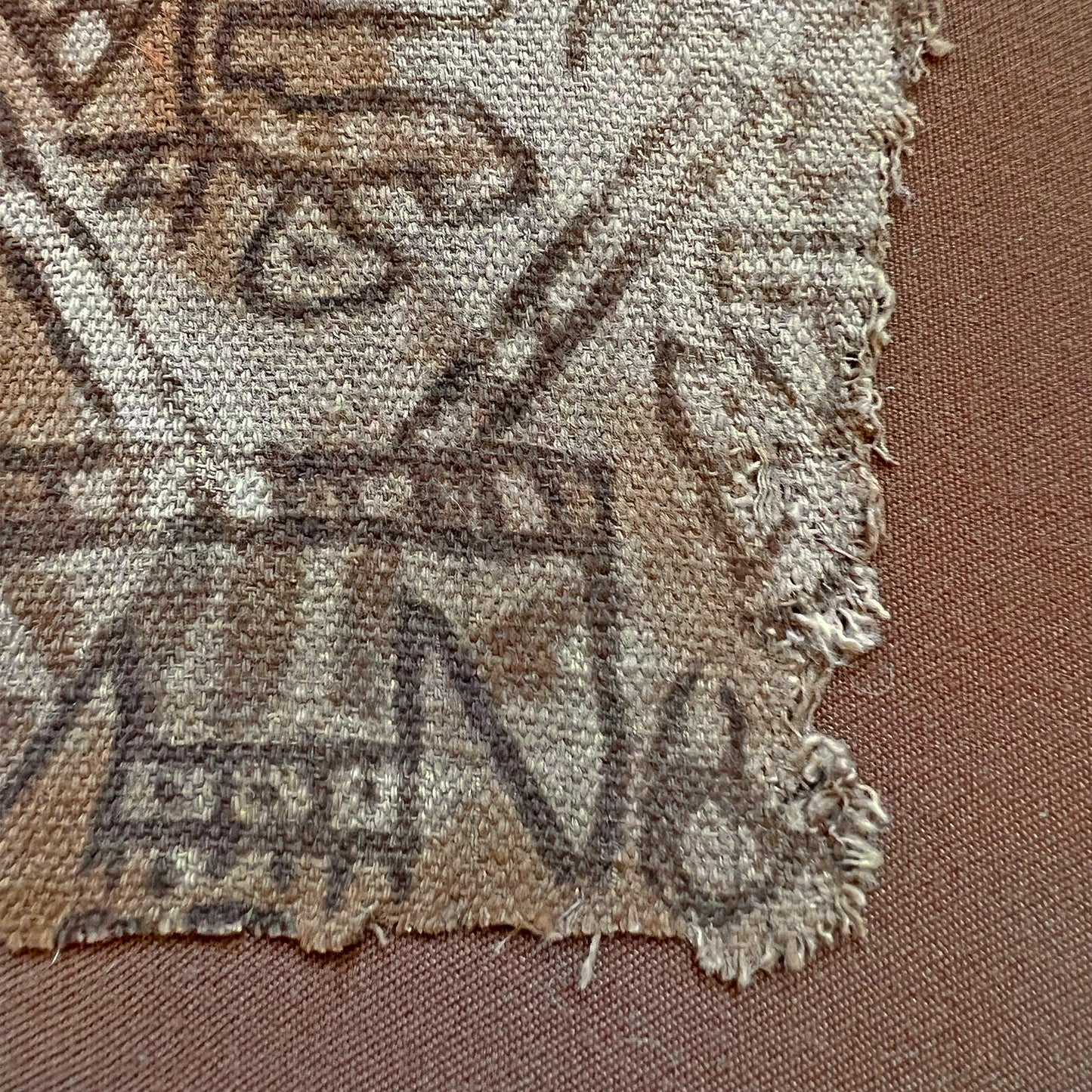 Mounted Pre-Columbian Fragment