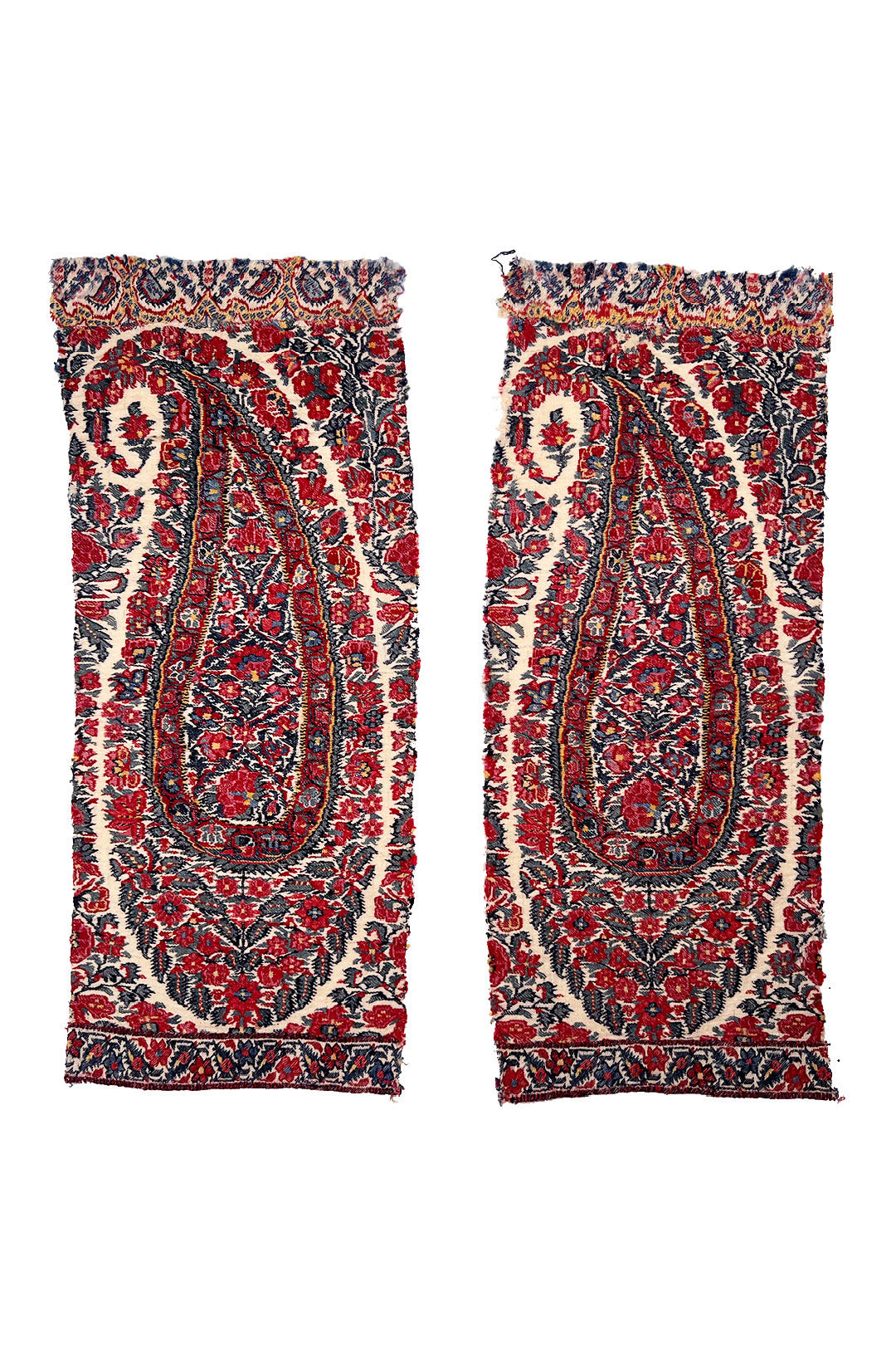 Kashmir Shawl Fragments (Pair)