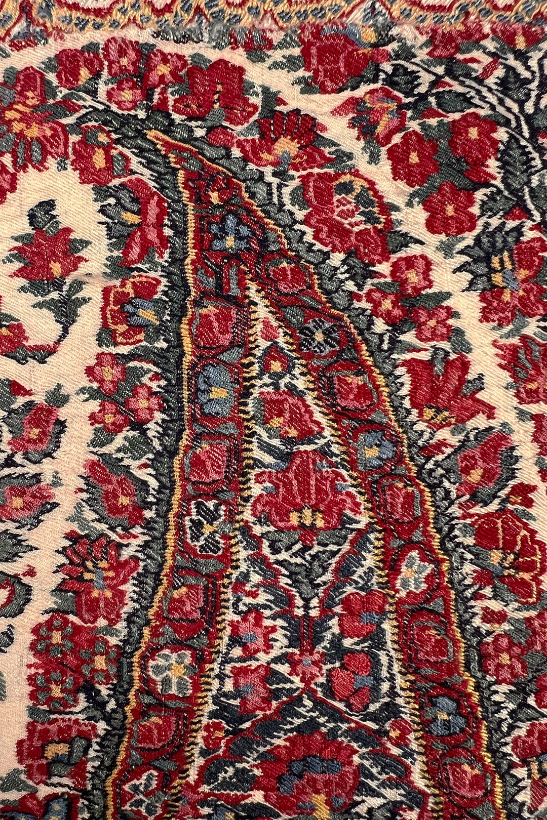 Kashmir Shawl Fragments (Pair)