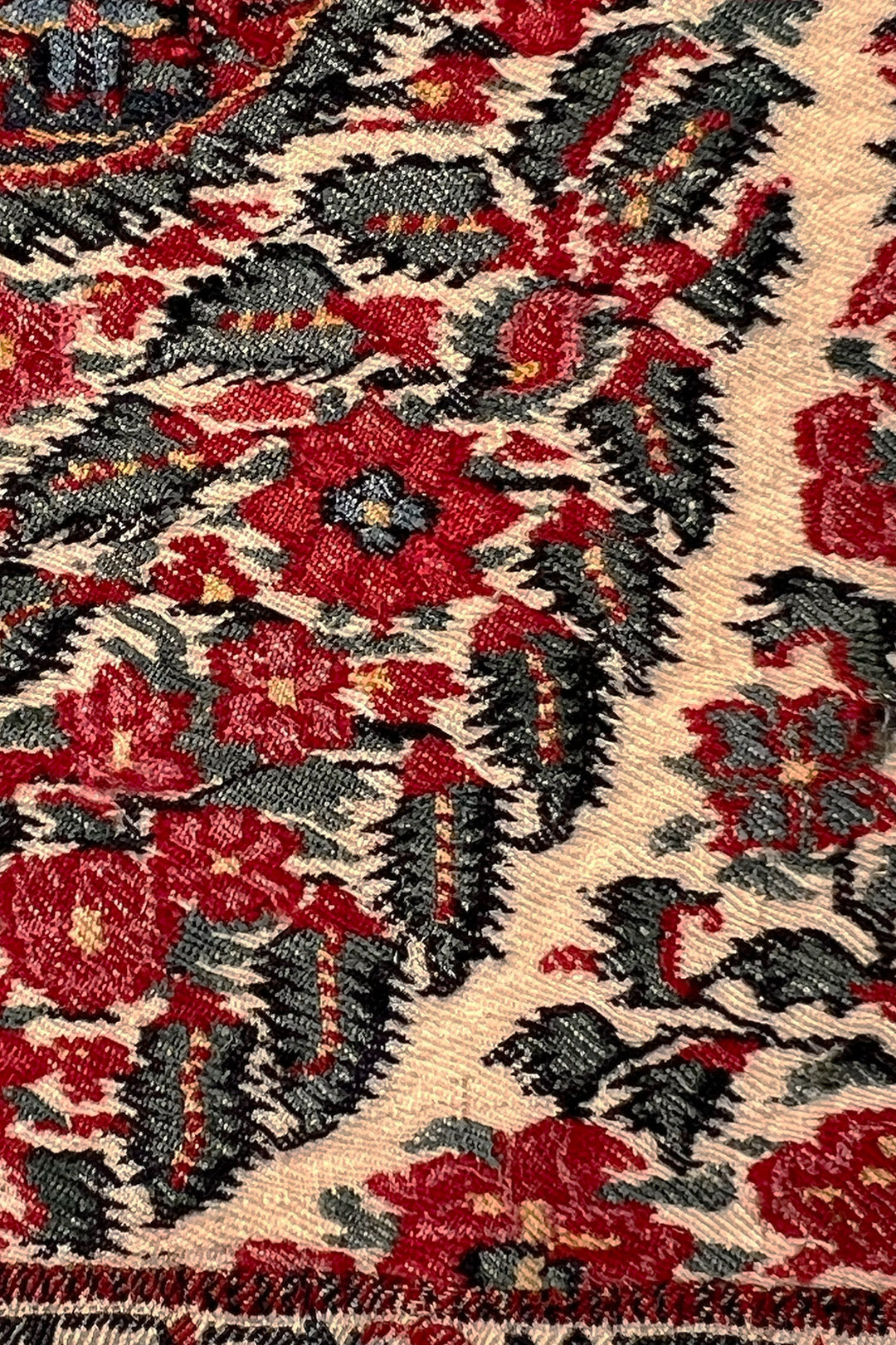 Kashmir Shawl Fragments (Pair)