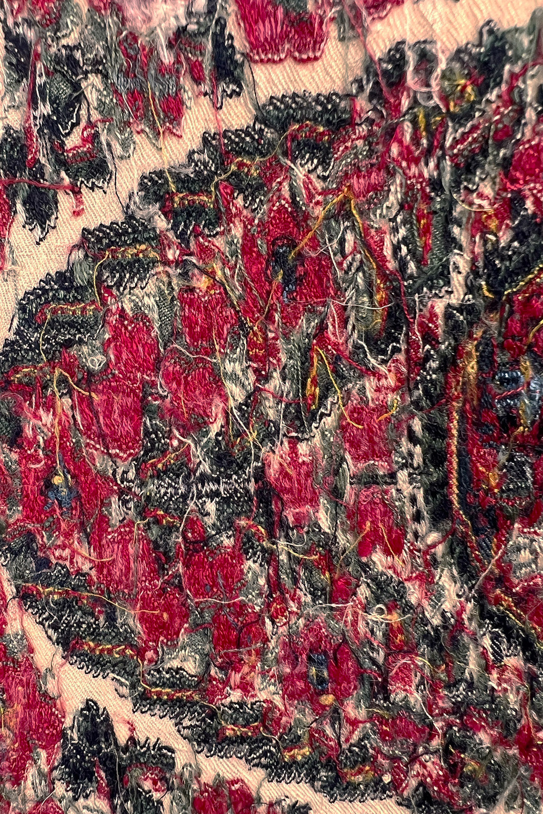 Kashmir Shawl Fragments (Pair)