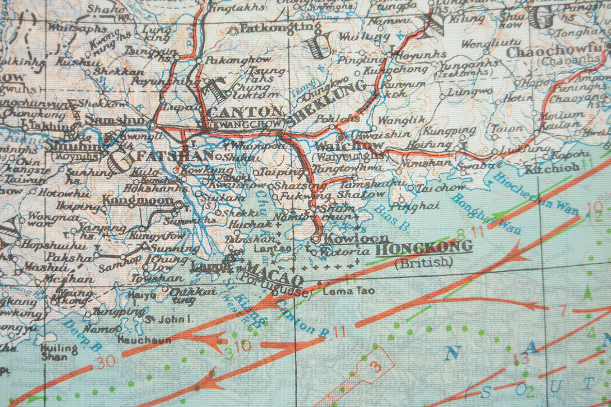 Silk Escape and Evasion Map (Eastern Asia)