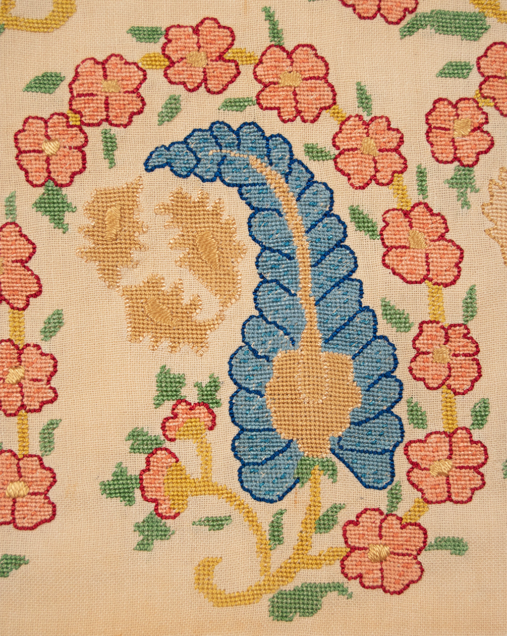 Embroidery Fragments (Pair)