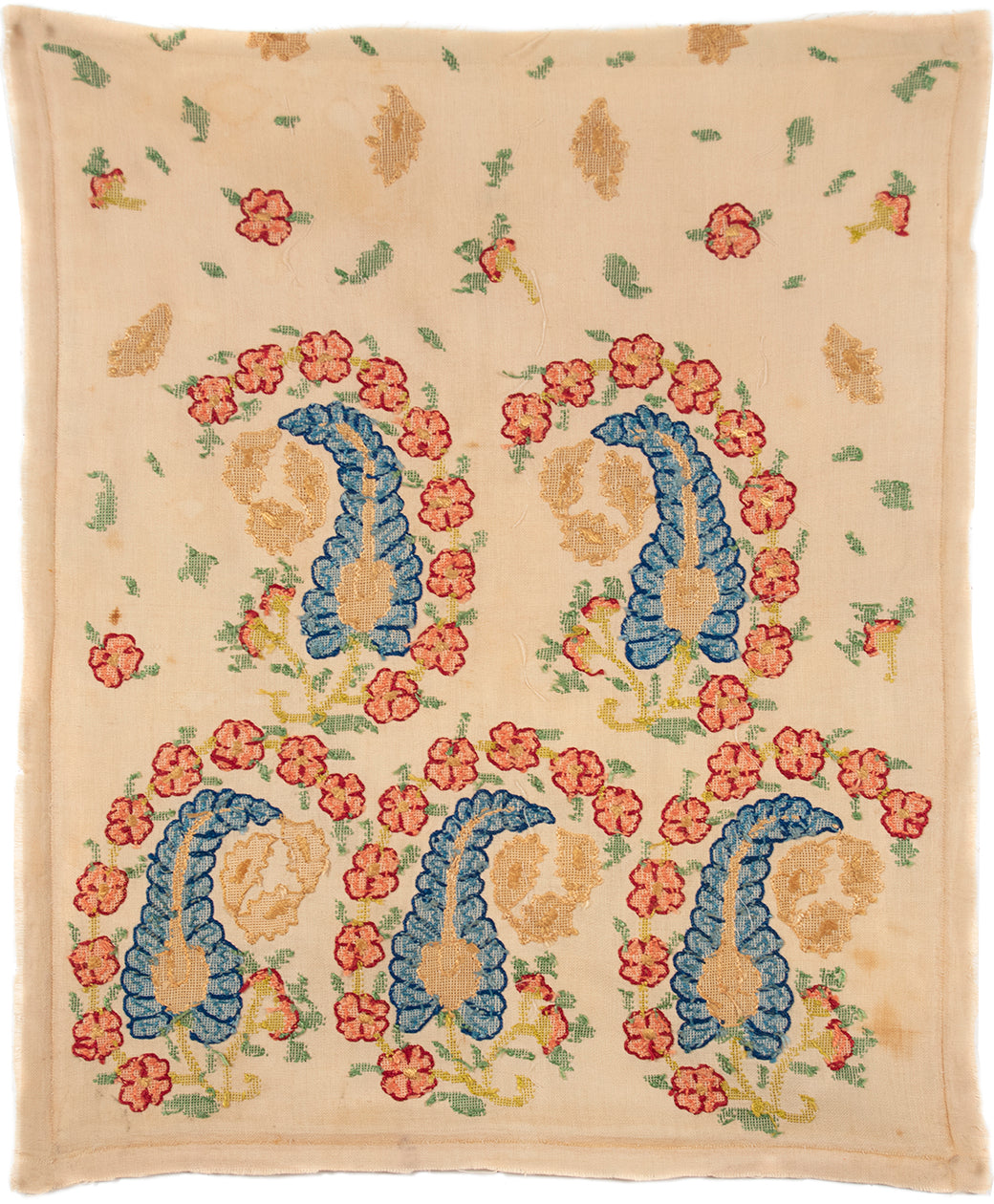 Embroidery Fragments (Pair)