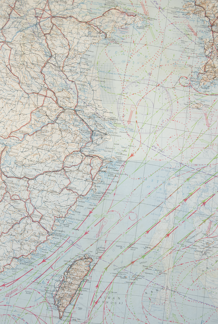 Silk Escape & Evasion Map (Japan and South China Sea)