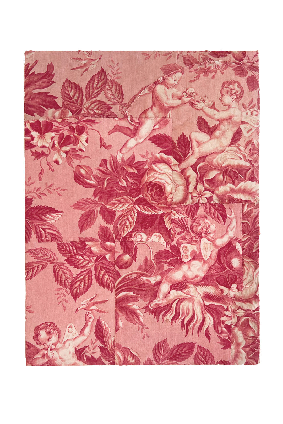 Patchwork Toile Mounted Fragments