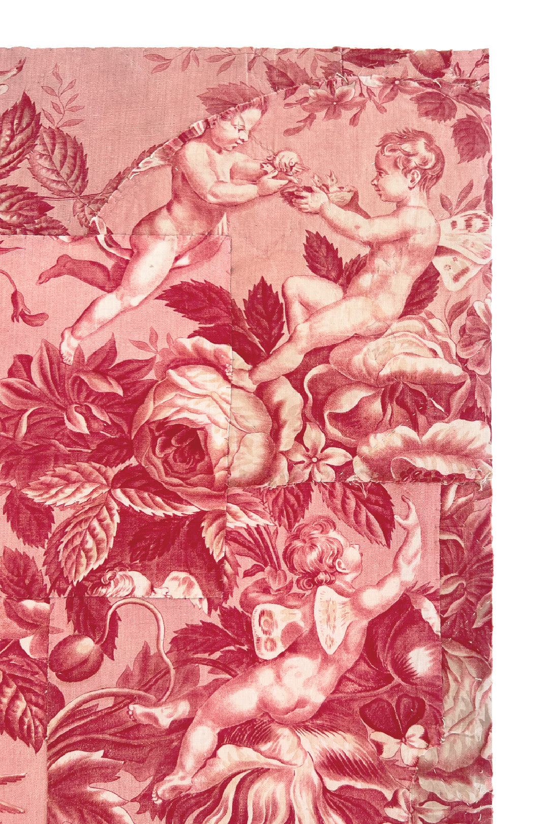 Patchwork Toile Mounted Fragments