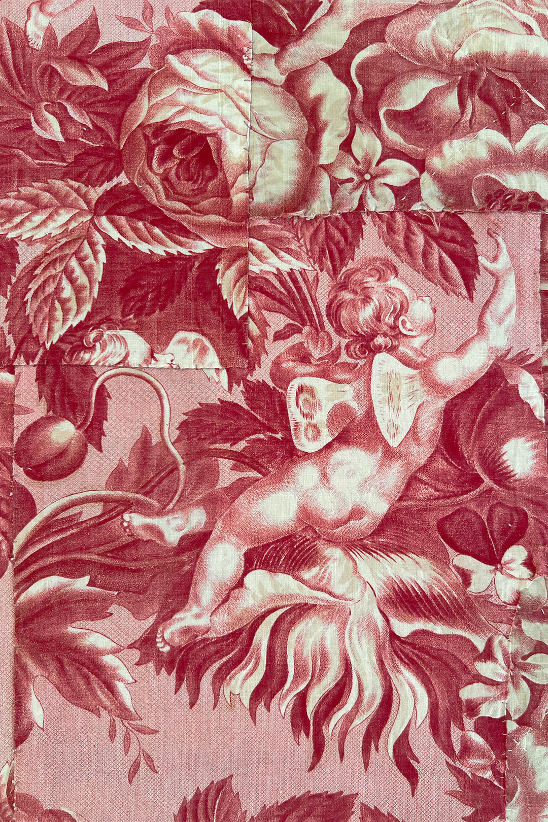 Patchwork Toile Mounted Fragments