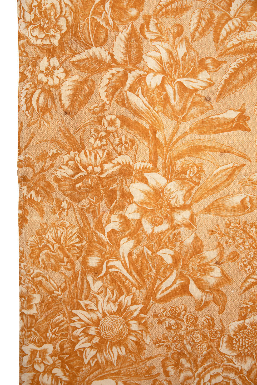 Toile with Flowers and Birds