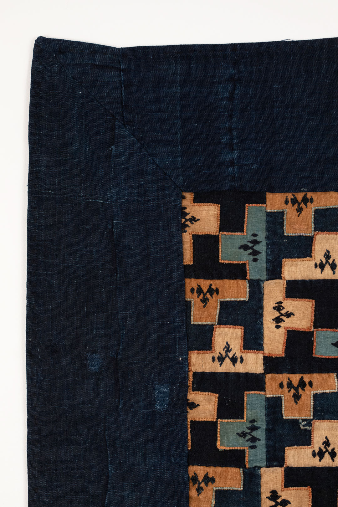 Geometric Applique Blanket