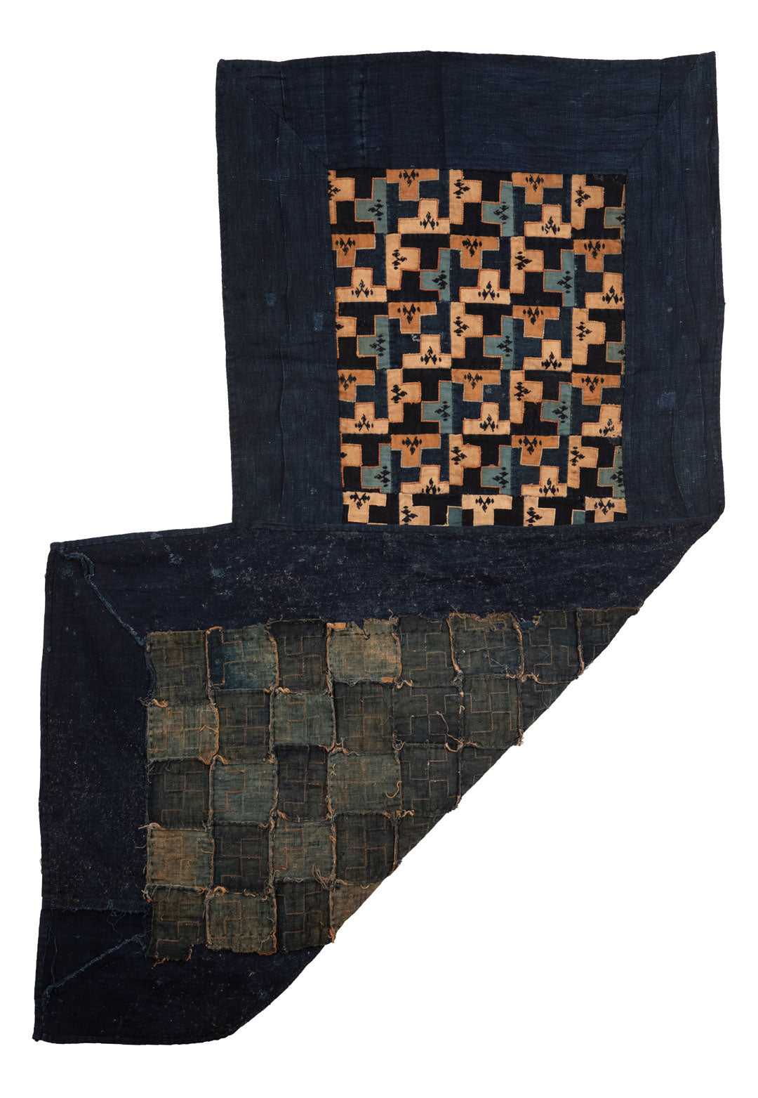 Geometric Applique Blanket