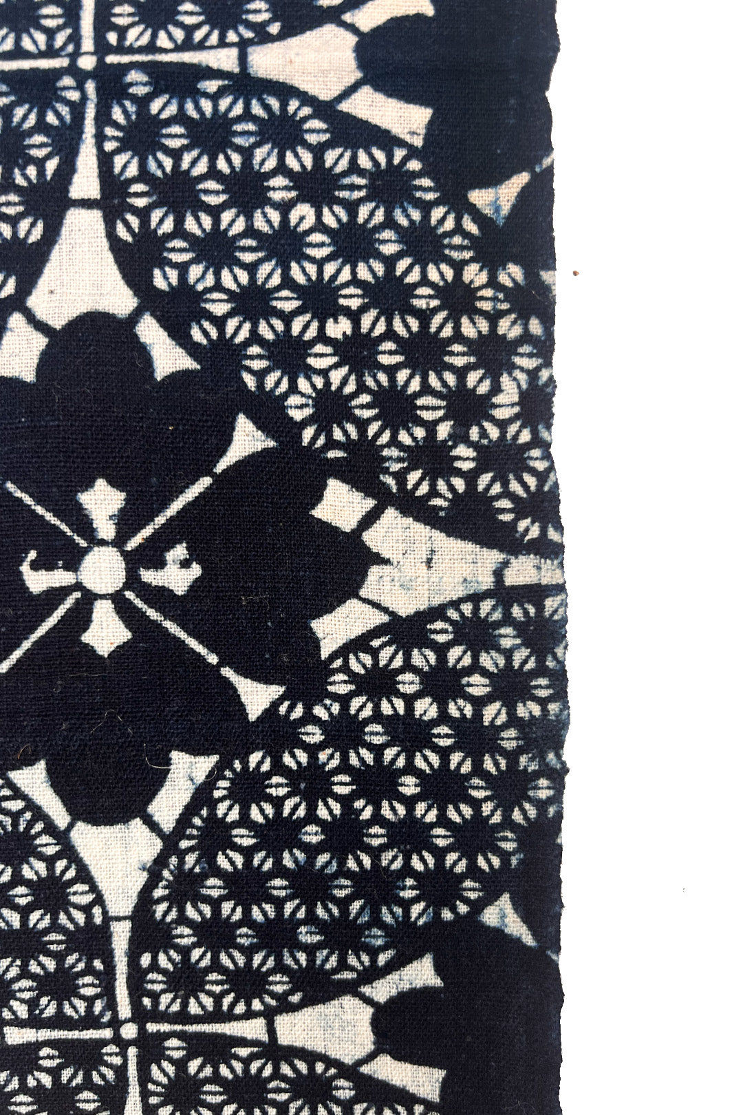 Floral Geometric Katazome Panel