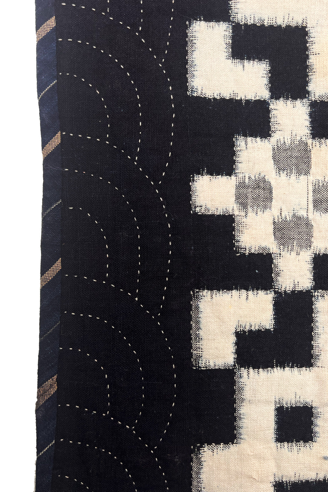 Sashiko and Kasuri Placemats (PAIR)