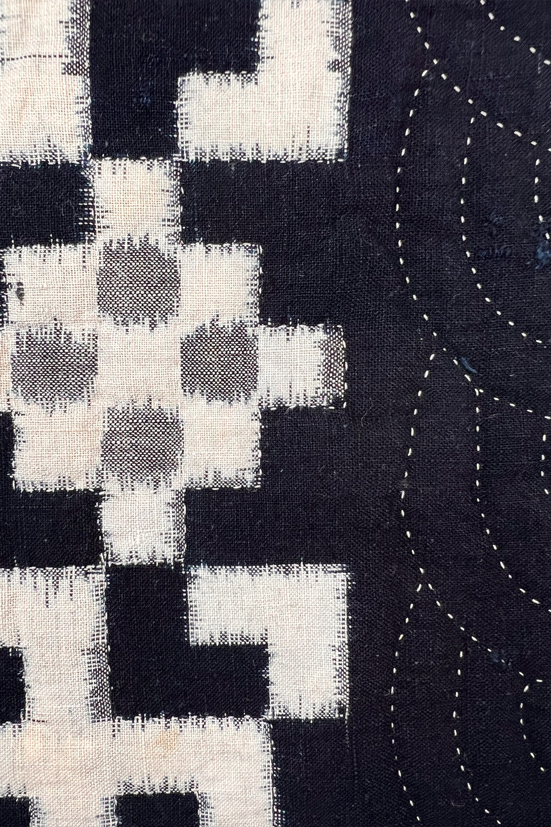 Sashiko and Kasuri Placemats (PAIR)
