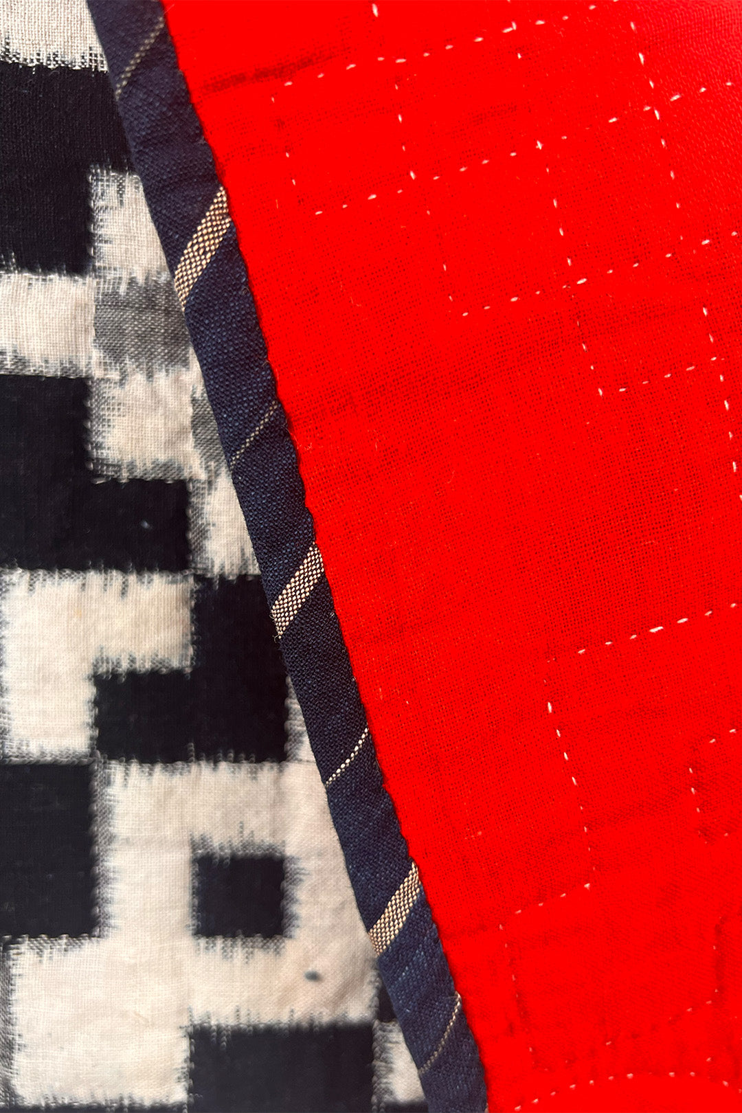 Sashiko and Kasuri Placemats (PAIR)