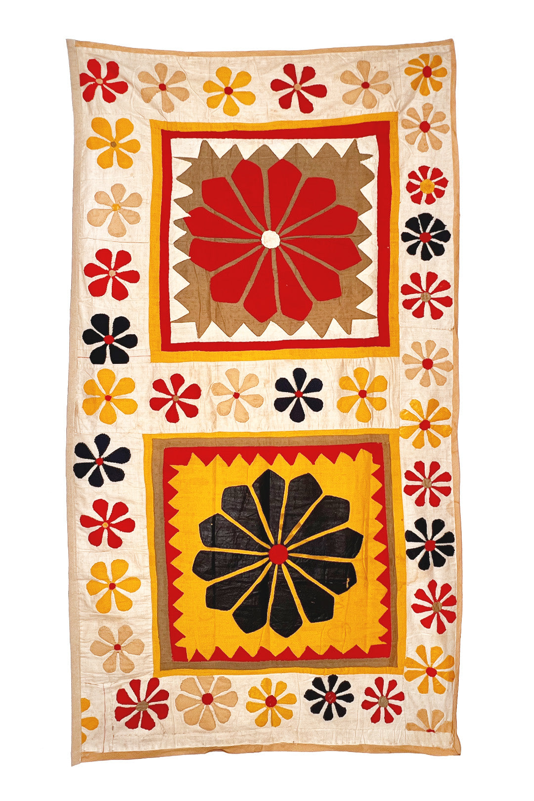 Appliqué Floral Banner