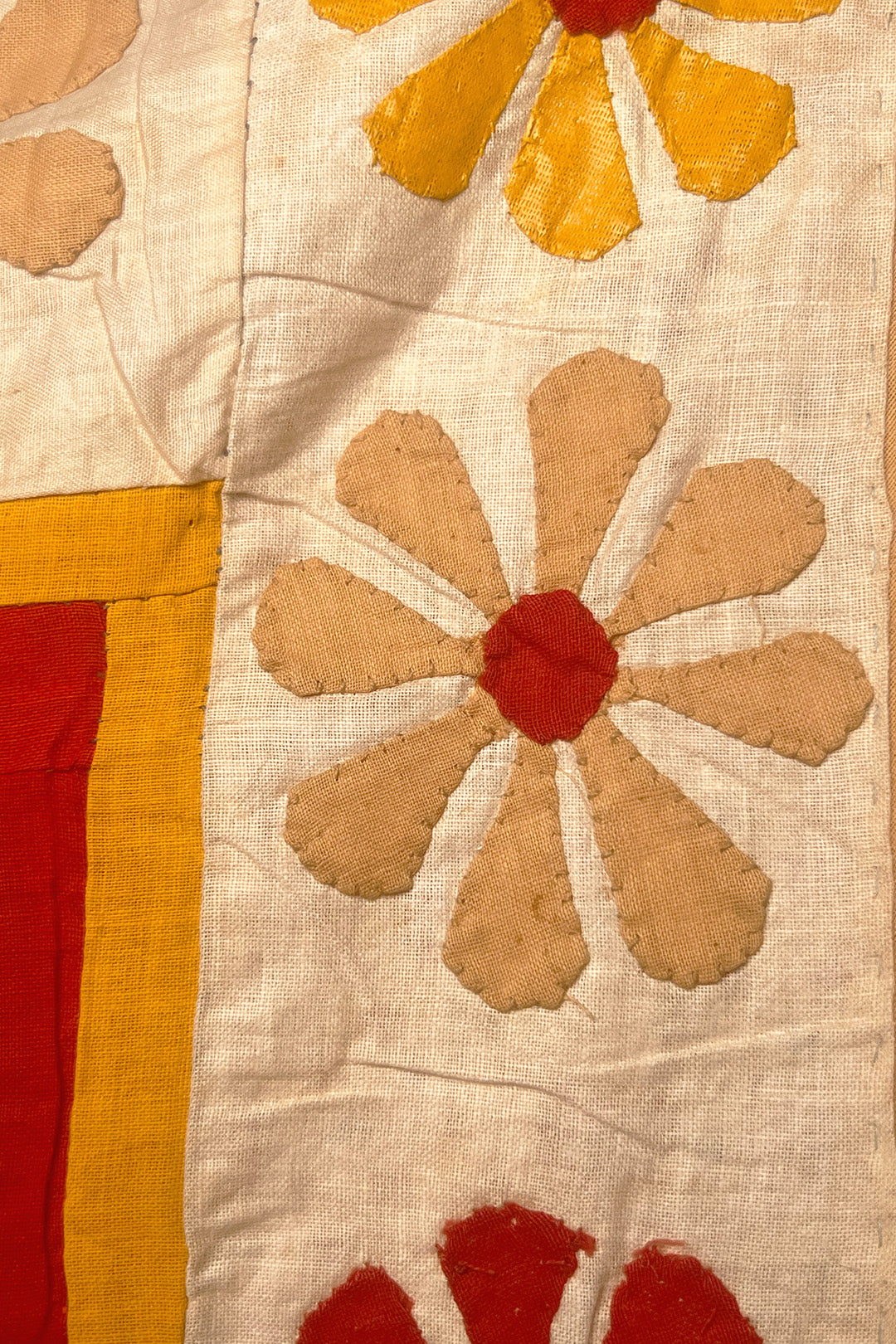 Appliqué Floral Banner
