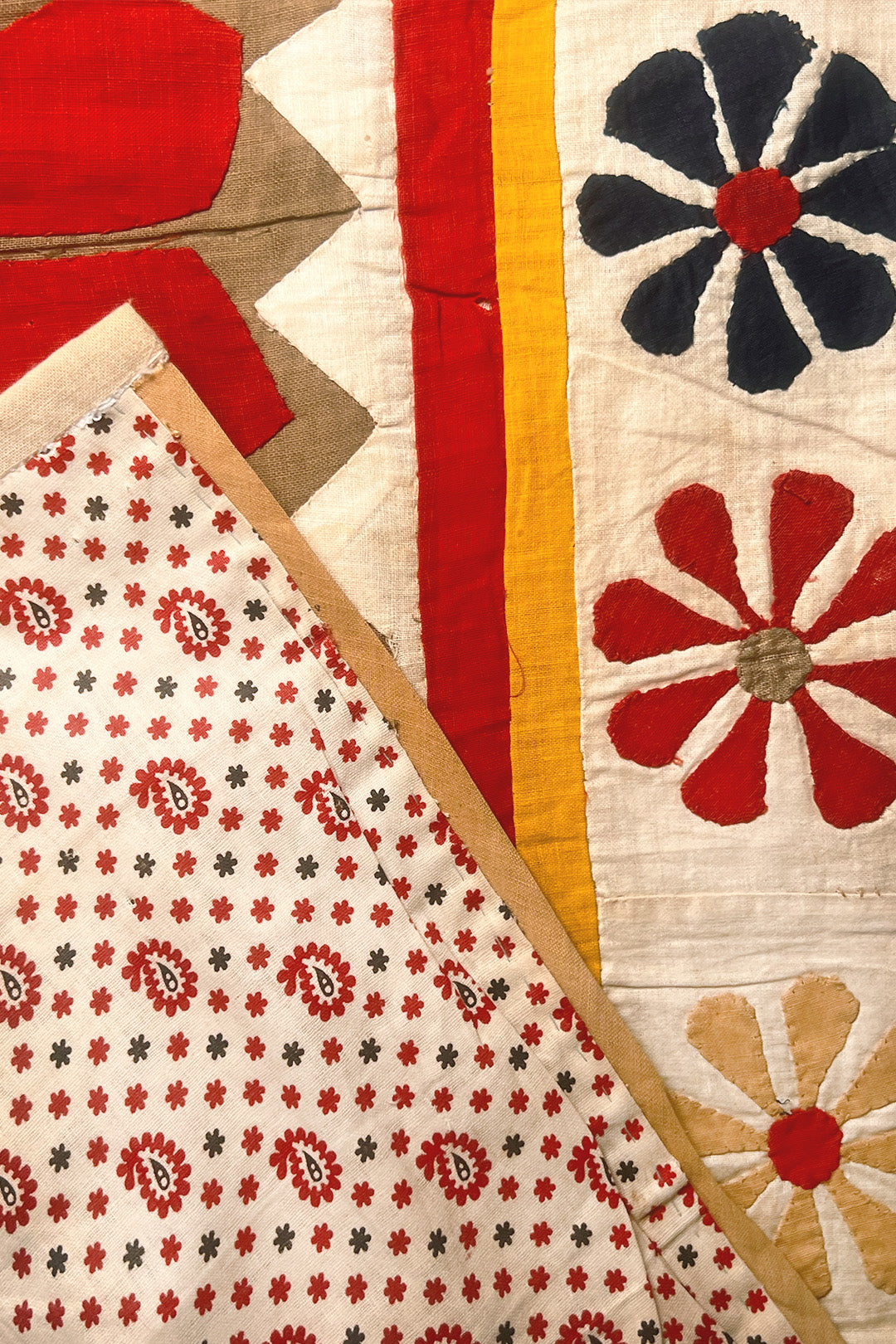 Appliqué Floral Banner