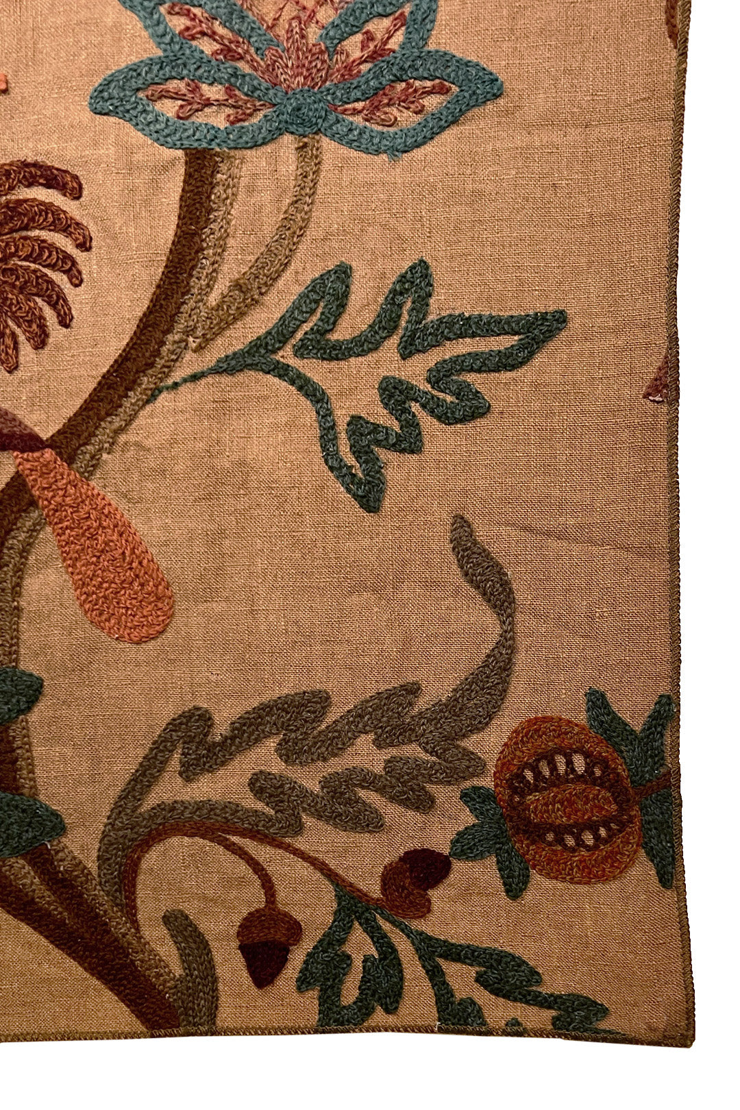 Crewel Embroidery Panel