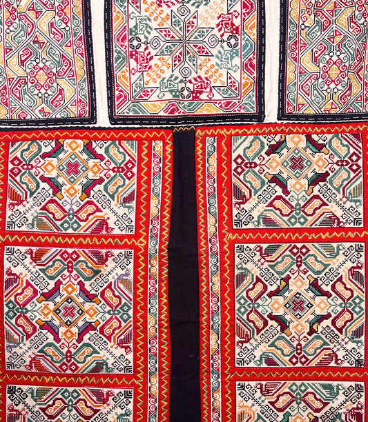 Hmong Embroidered Apron
