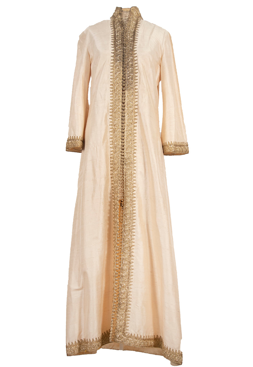 Raw Silk Kaftan