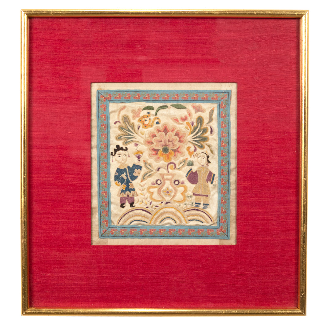 Framed Chinese Embroidery