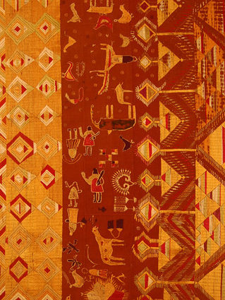 Phulkari With Elephants