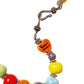 Parrot Pearls Ceramic Clown Necklace