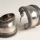 Vintage Bedouin Silver Earrings