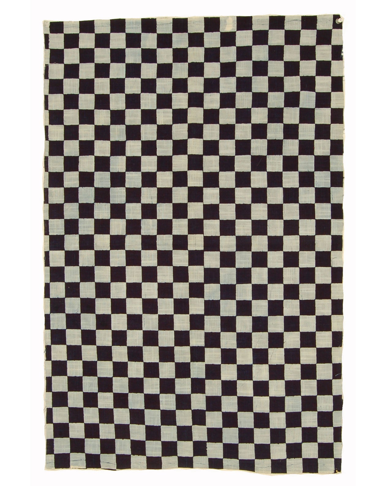 Indigo Checkerboard Panel