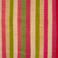 Pink & Green Striped Shawl