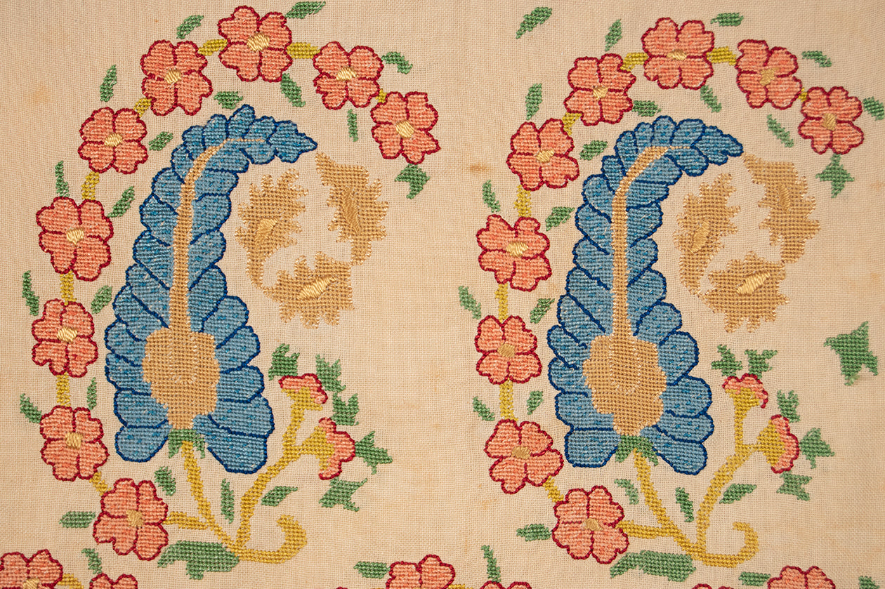 Embroidery Fragments (Pair)