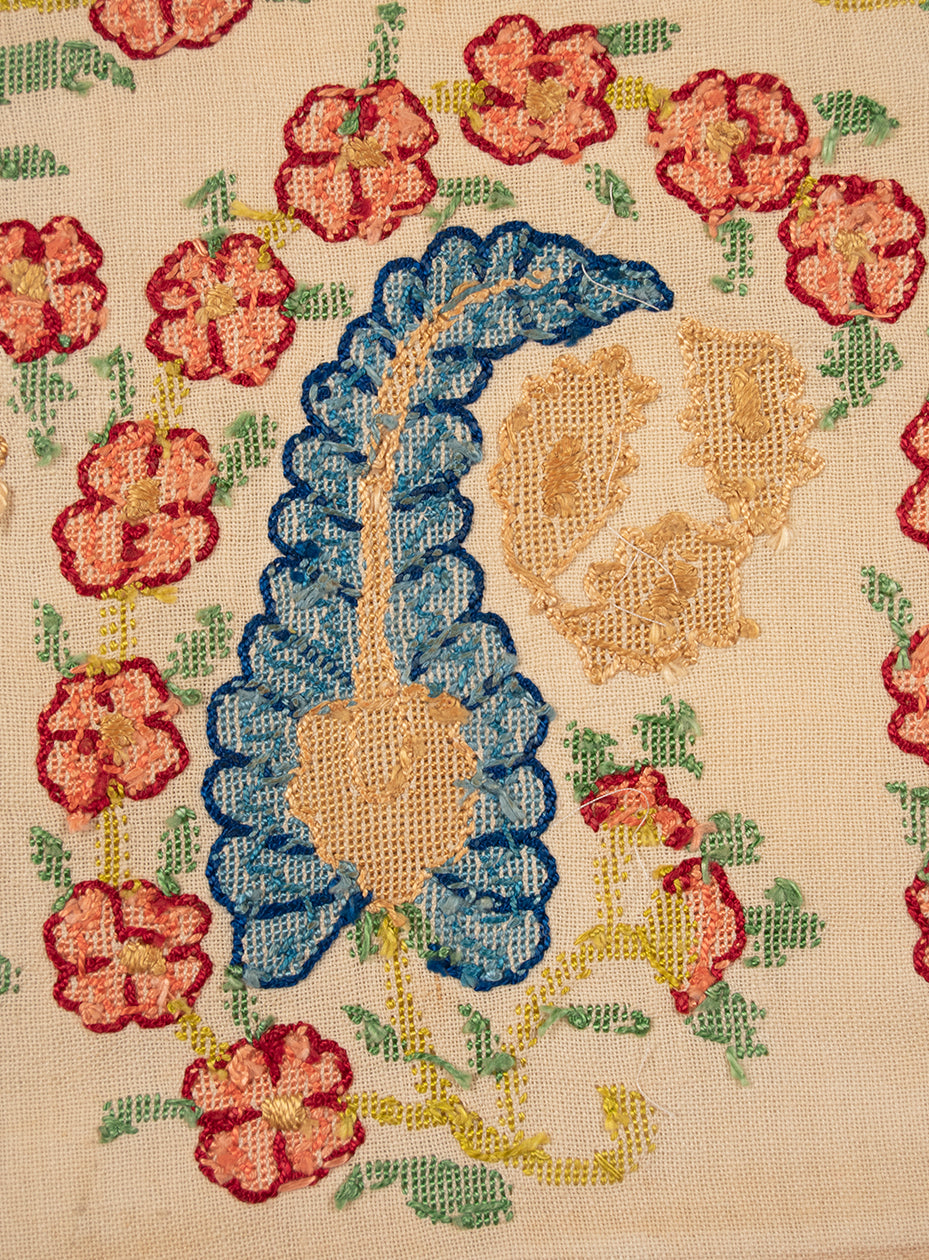 Embroidery Fragments (Pair)