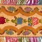 Matyó Embroidered Runner with Fringe