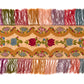 Matyó Embroidered Runner with Fringe