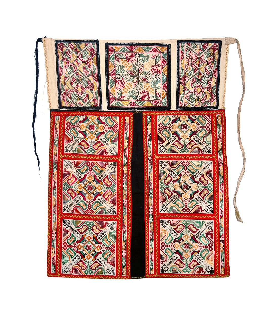 Hmong Embroidered Apron