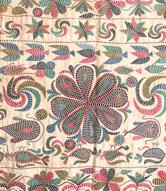 Nakshi Kantha Embroidery