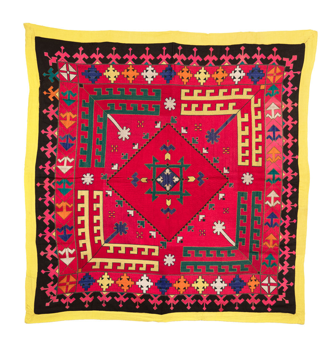 Swat Embroidered Square